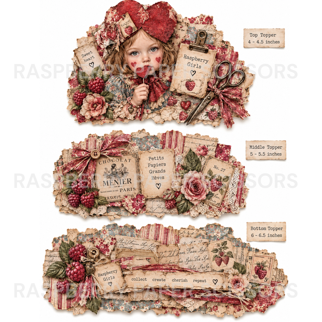 Our Signature Digital Kit: Raspberry Girls