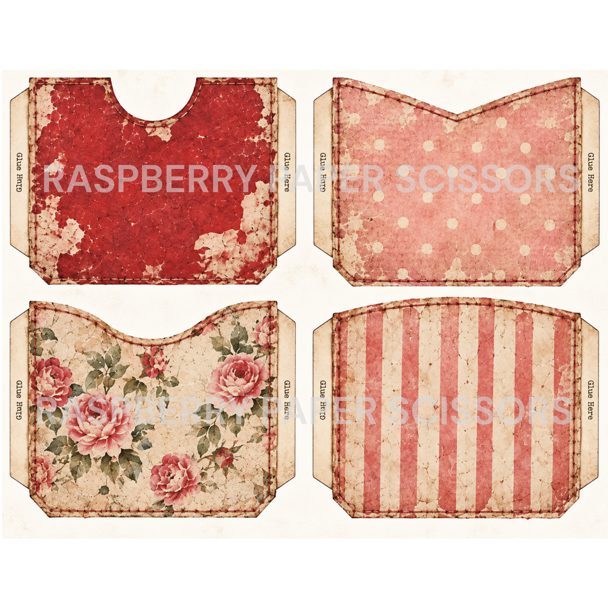 Our Signature Digital Kit: Raspberry Girls