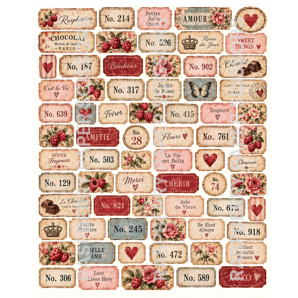 Our Signature Digital Kit: Raspberry Girls
