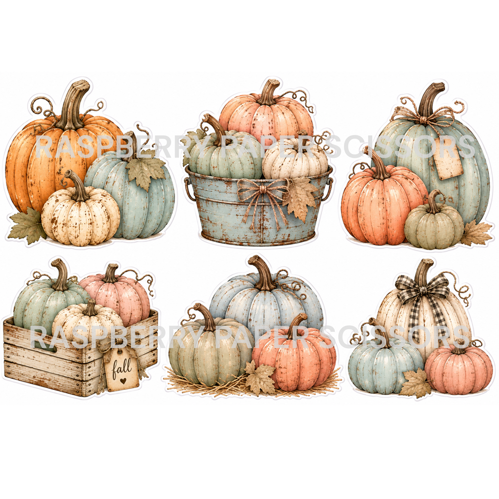 Fall Pin Up Girls Digital Kit