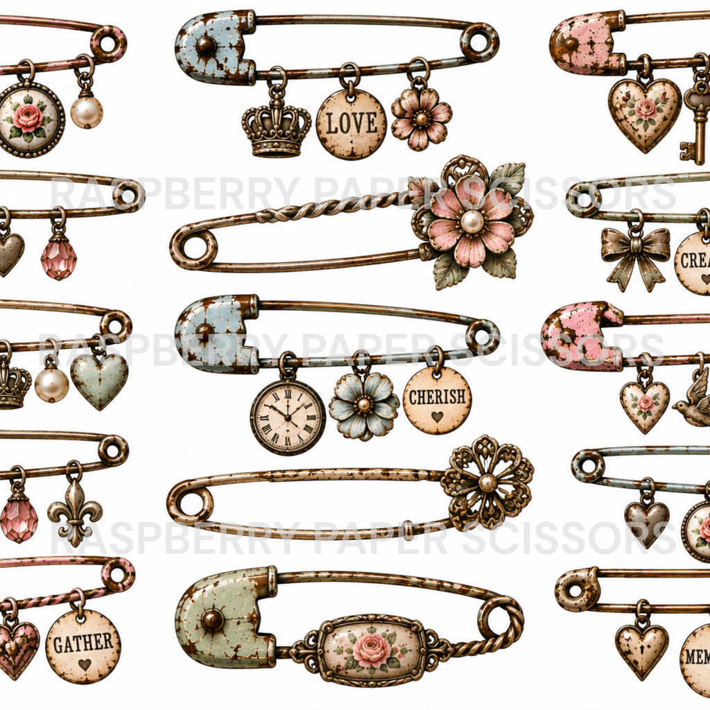 Shabby Metals Digital Kit