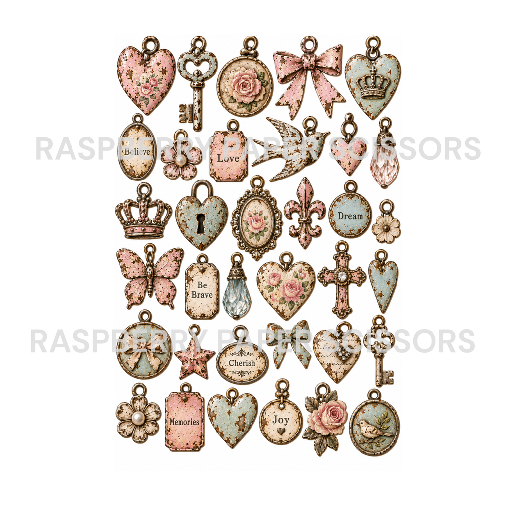 Shabby Metals Digital Kit
